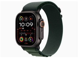 ★アップル / APPLE Apple Watch Ultra 2 GPS+Cellularモデル 49mm MX4T3J/A [ブラック・ダークグリーンアルパインループ L]【スマートウォッチ・ウェアラブル端末】【送料無料】