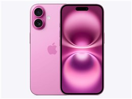 ★アップル / APPLE iPhone 16 128GB SIM無償性 MYDT3J/A [サクラ色] (SIM無償性)【スマートフォン】【貨物輸送無料】