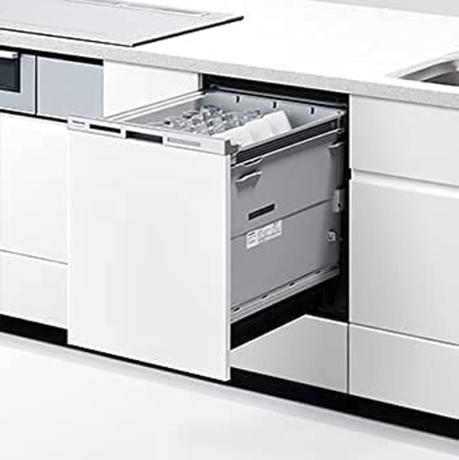 ★Panasonic / パナソニック ビルトはたご屋食器洗いかわき切る機 ディープタイプ 6人分 浅型幅45珊 NP-45MD9W 白いこと【食器洗い機】【貨物輸送無料】