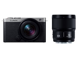 ★Panasonic / パナソニック LUMIX DC-S9W-S ダブルレンズキット [ダークシルバー]【デジタル一眼カメラ】【送料無料】