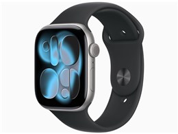 ★アップル / APPLE Apple Watch Series 11 GPS+Cellularモデル 46mm MFCA4J/A [スペースグレイ・ブラックスポーツバンド M/L]【スマートウォッチ・ウェアラブル端末】【送料無料】 54,294円