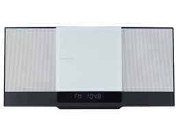 ★東芝 AUREX AX-WSS60(W) 白いこと Bluetooth相応う 無線電話金棒引き CDラジオ受信機 FM/AM【ミニコンポ・セットコンポ】【貨物輸送無料】