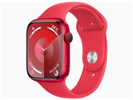 ★アップル / APPLE Apple Watch Series 9 GPS+Cellularモデル 45mm MRYE3J/A [(PRODUCT)REDスポーツバンド S/M]【スマートウォッチ・ウェアラブル端末】【送料無料】