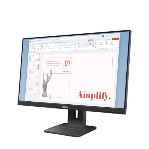 ★レノボ / Lenovo ThinkVision E24-40 64BAMAR1JP [23.8インチ 黒]【PCモニター・液晶ディスプレイ】【送料無料】