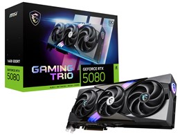 ★MSI GeForce RTX 5080 16G GAMING TRIO OC [PCIExp 16GB]【グラフィックボード・ビデオカード】【送料無料】