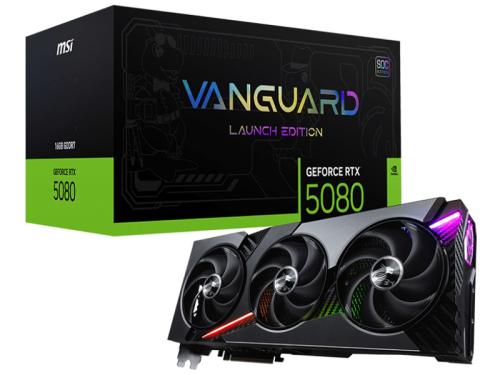 ★MSI GeForce RTX 5080 16G VANGUARD SOC LAUNCH EDITION [PCIExp 16GB]【グラフィックボード・ビデオカード】【送料無料】