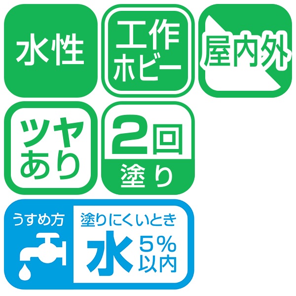 アサヒペン水性塗料水性エナメル25ml×144個ケース販売