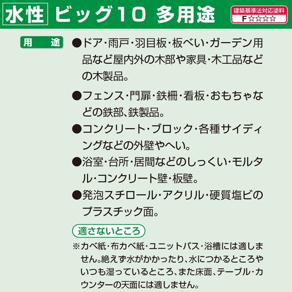 送料無料 アサヒペン 水性塗料 水性ビッグ10 多用途 5l Christine Coppin Com