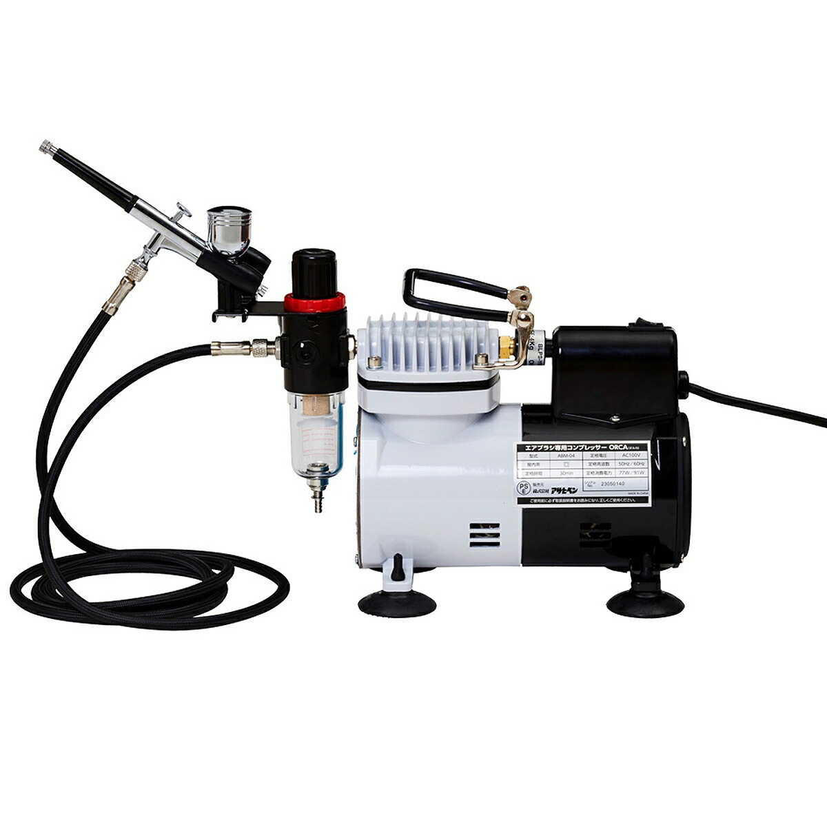 値下げ【美品】オリンポス コンプレッサー　エアブラシセット 7099c95b-48a9-4be4-a3c5-