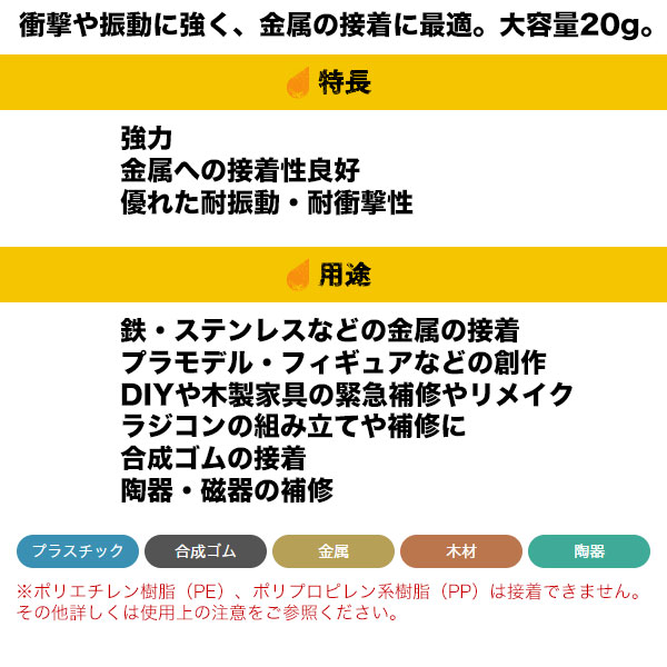 コニシ アロンアルフア プロ用速効多用途 M8 20g