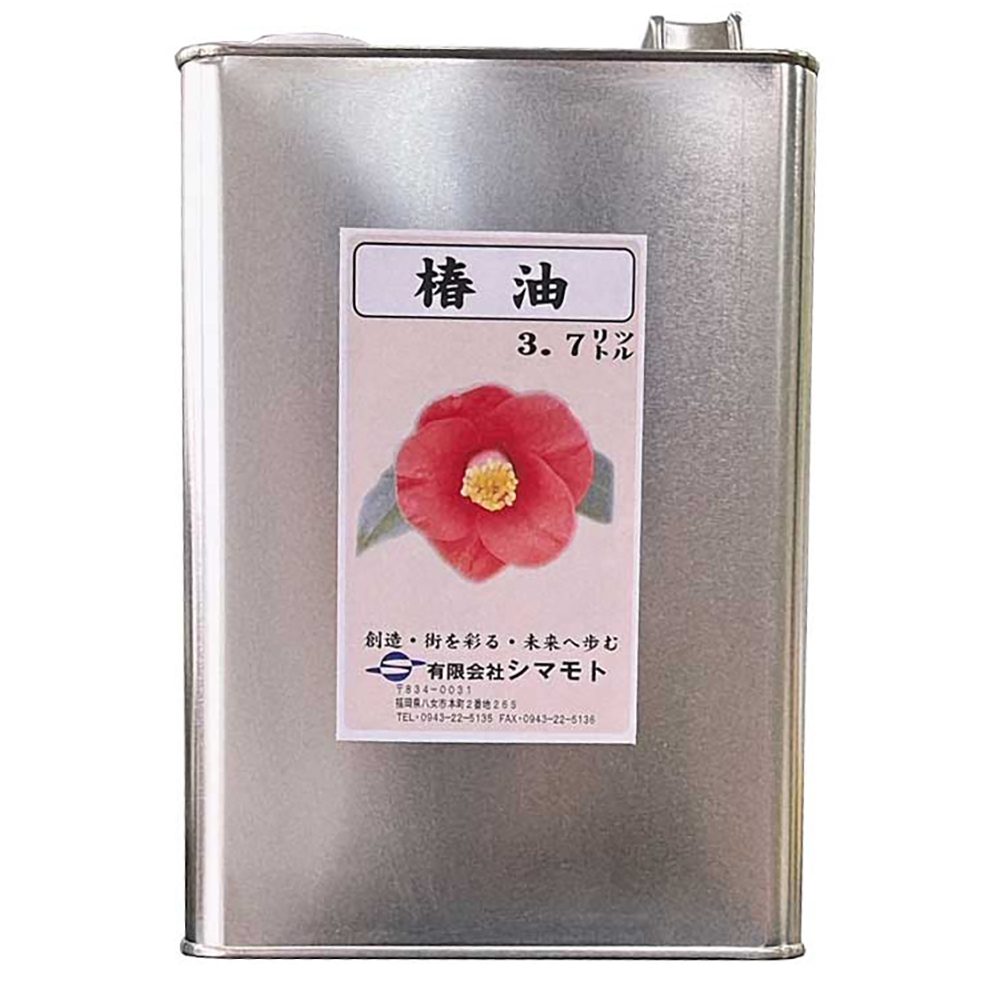 ニス 椿油 3.7L シマモト 油性ニス 油性 木材塗料 木工ニス 錆止め塗料 錆止め 天然油 木部 保護|イーダイク