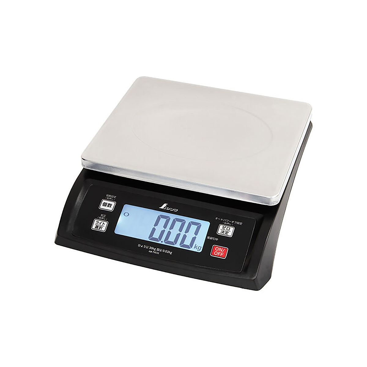 デジタルはかり 30kg SD 取引証明以外用 70032 シンワ測定 デジタル 秤 デジタルスケール 計り 計量器 電子はかり 計測