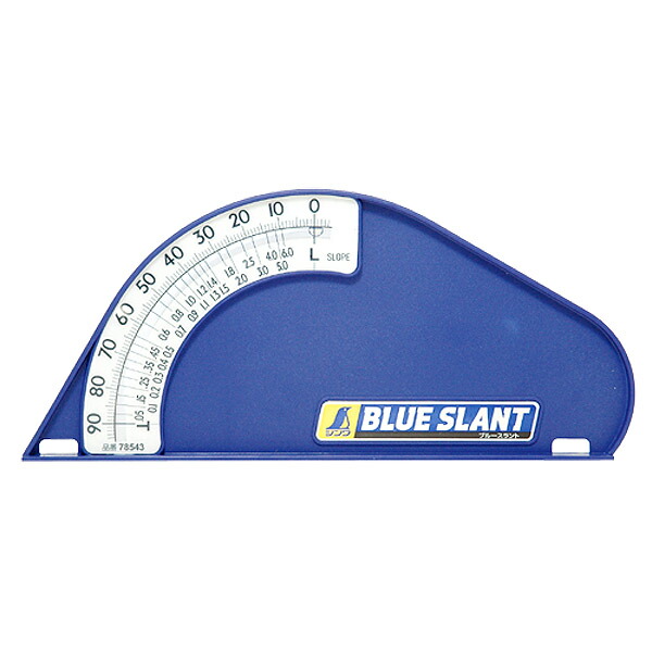 楽天市場】水平器 ブルースラント 回転式 78546 シンワ測定 角度計