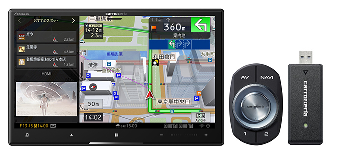 楽天市場】パイオニア Pioneer カーナビ カロッツェリア 楽ナビ 7型ワイド AVIC-RW511 無料地図更新 フルセグ Bluetooth  HDMI USB HD画質 : いーでん楽天市場店