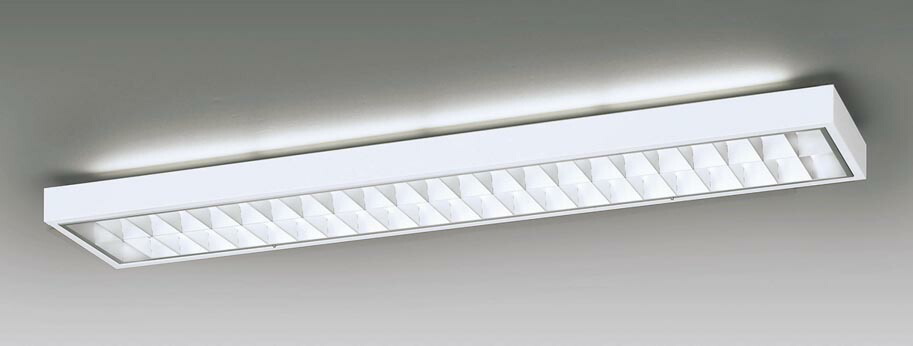 【法人様限定】パナソニック　XFL328SC LT9　直管LEDランプベースライト 学校用 直付型 40形(ランプ別売) アルミルーバ 連続調光 Hf32形×2灯相当 30,802円