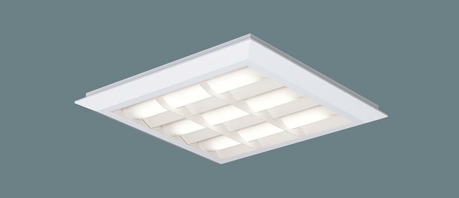 【法人様限定】パナソニック　XL474CBU LA9　LEDベースライト スクエアタイプ 直付・埋込型 格子タイプ 連続調光 FHP32×4灯相当 白色【受注品】