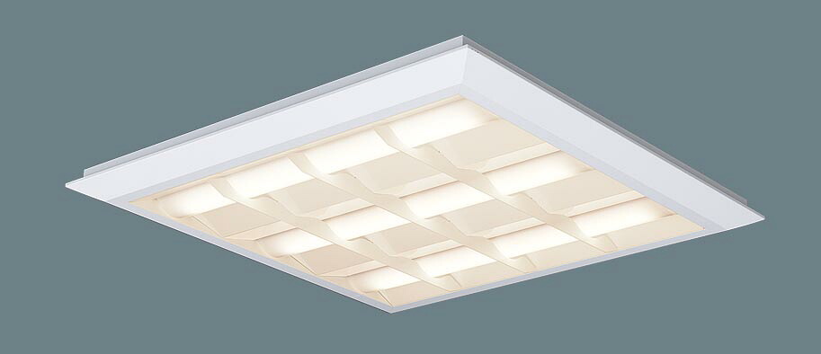 【法人様限定】パナソニック　XL483CBF LA9　LEDベースライト スクエアタイプ 直付・埋込型 格子タイプ 連続調光 FHP45×3灯相当 温白色【受注品】