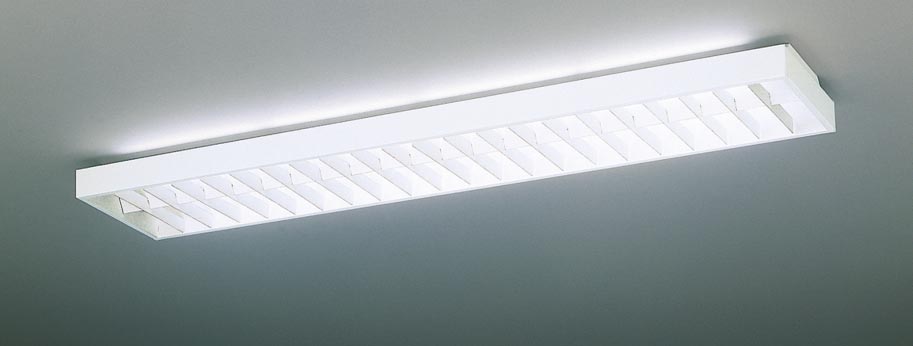 【法人様限定】パナソニック　NNF42596 LT9　LEDベースライト 学校用 直付・吊下型 40形 直管LEDランプ ルーバ 連続調光 2600 lm ランプ別売 9,696円
