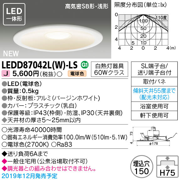 楽天市場】【法人様限定】三菱 EL-D23/1(102NH) AHN LEDダウンライト