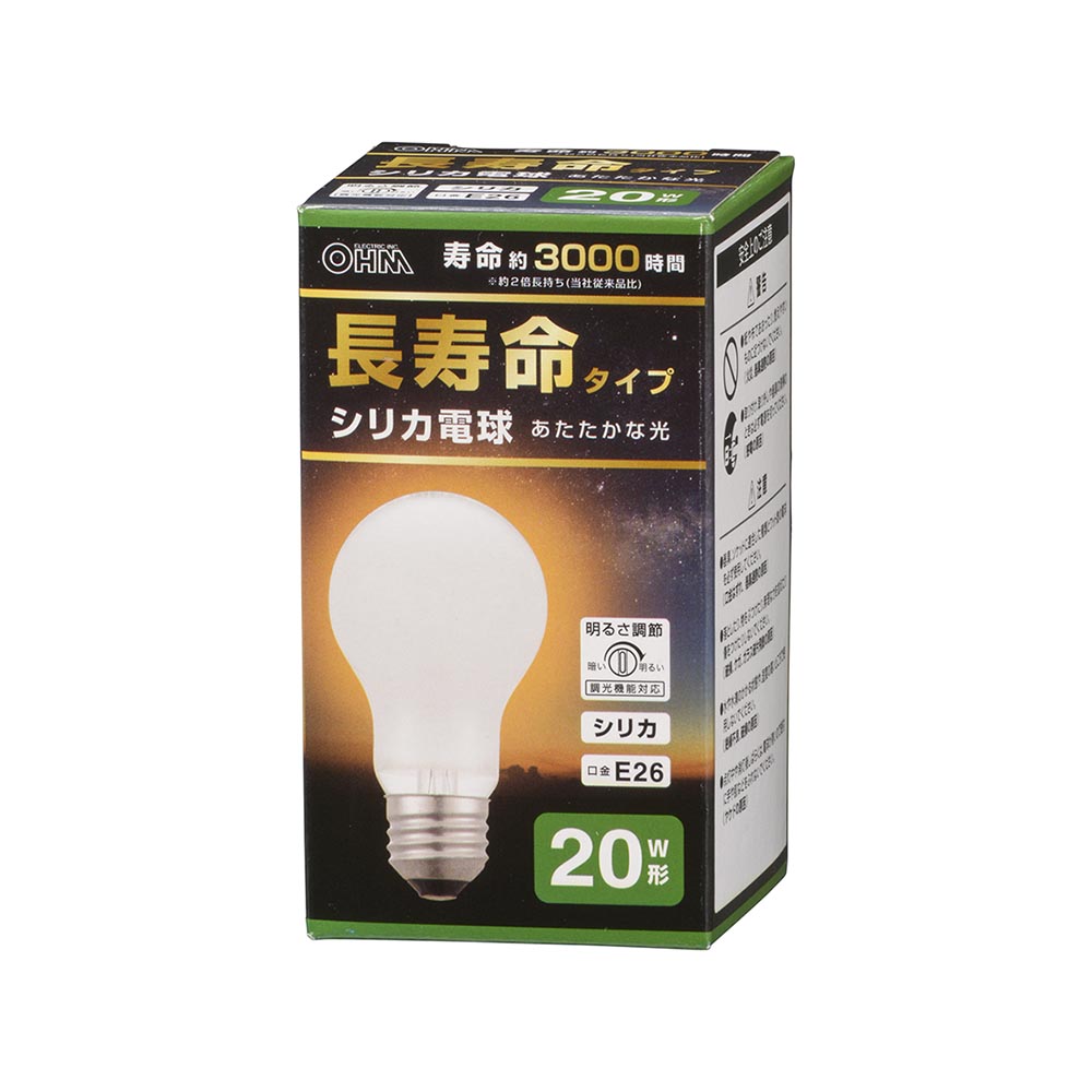 おまけつき720粒❣️ 金粒240と銀粒480粒 楽天市場】オーム(OHM) クリア電球 白熱電球 口金 E26 100V 20W