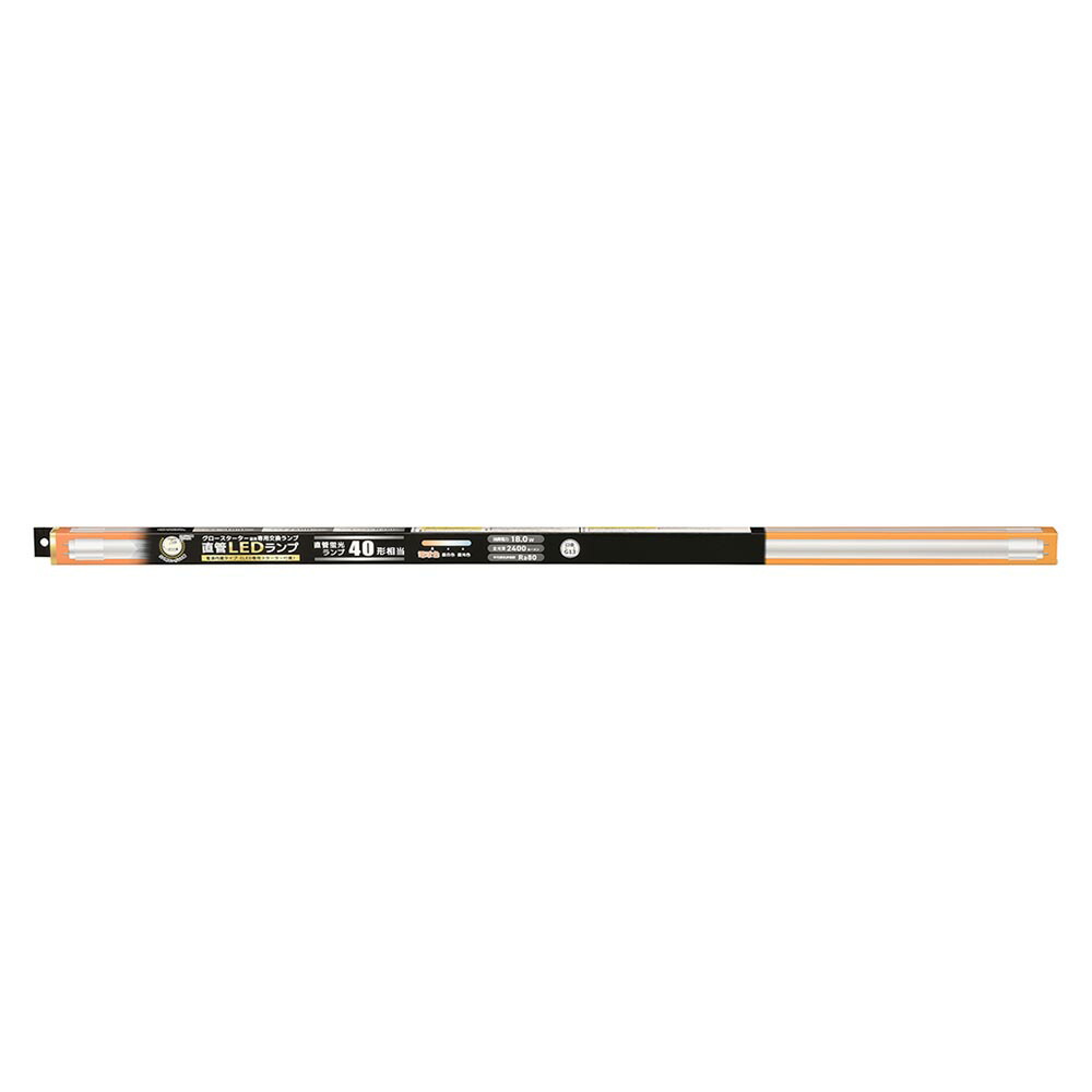 【法人様押さえる】オーム電機 LDF40SS･L18/24 7_12set 直管LED照明ランプ 40形好いかげんに G13 白熱電球色 グロースターター手道具専用 片側給電遣りかた ×12本仕掛ける