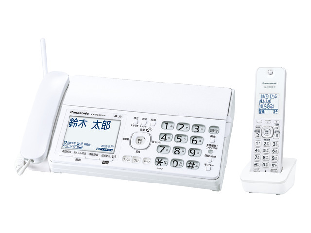 パナソニックFAXファックスKX-PW608-S電話 見てから印刷 おたっくす❷ 20131003154019_446_.jpg