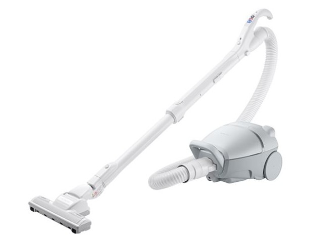 掃除機 HITACHI 日立 小型 軽量 強烈パワー ヘッド水洗い対応 紙パック式クリーナー かるパック CV-KV70P ライトグレー｜ｅでんでん店 15,723円