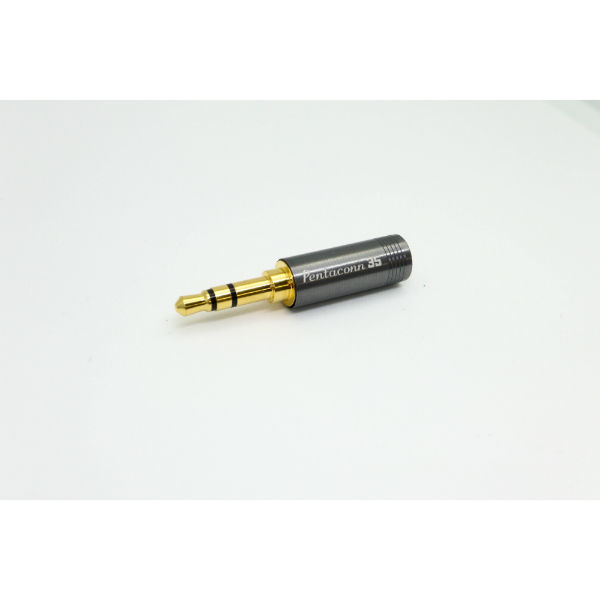 PENTACONN(日本ディックス) φ3.5(3極) 接続プラグ OFC ストレート型 【NBP1-13-003GM】 【送料無料】