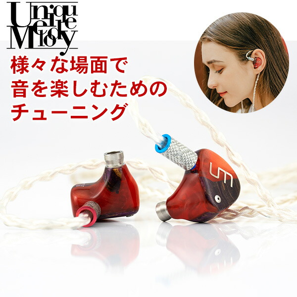 (お取り寄せ) Unique Melody 2HT 【UNM-8909】 イヤホン 有線 カナル型 リケーブル対応 ユニークメロディ 【送料無料】