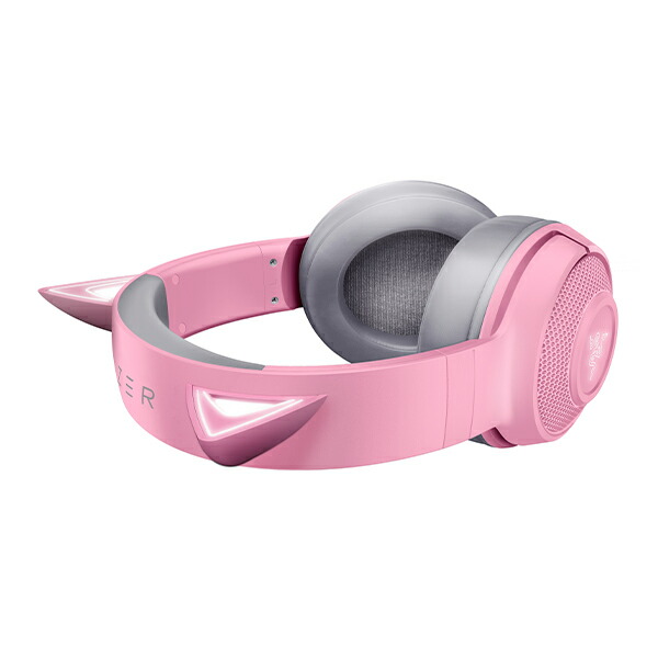 Razer Kraken Bt Kitty Edition Quartz Pink ワイヤレス イヤフォン 無電 Bluetooth ゲーミング ヘッドセット マイクロフォン御側 貨物輸送無料 Acilemat Com