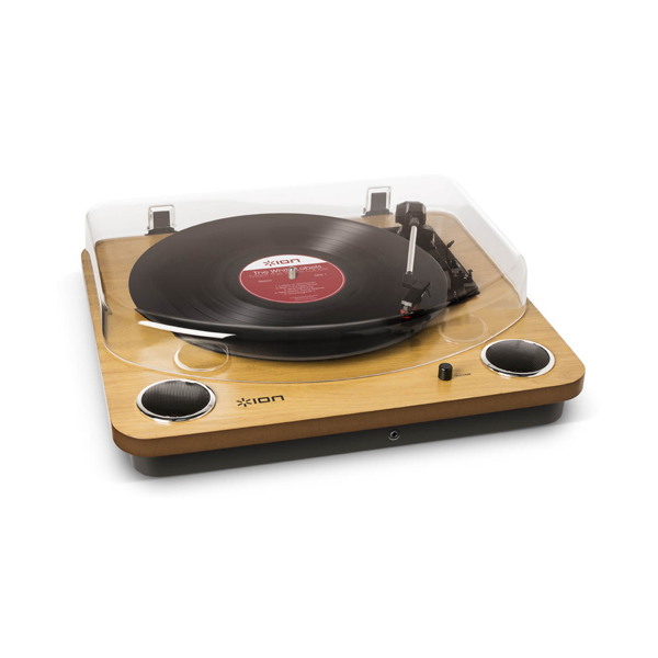 レコードプレーヤー ION アイオン MAX LP -Conversion Turntable with Stereo Speakers- USB端子/ステレオスピーカー搭載 オールインワン・ターンテーブル 