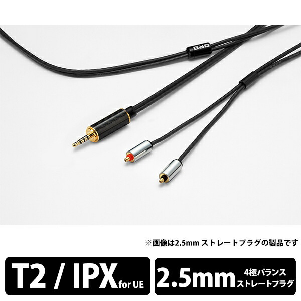 【お取り寄せ/納期未定】ORB オーブ Clear force Light T2 2.5φ（1.2m） イヤホンケーブル リケーブル 【送料無料】｜ｅイヤホン店