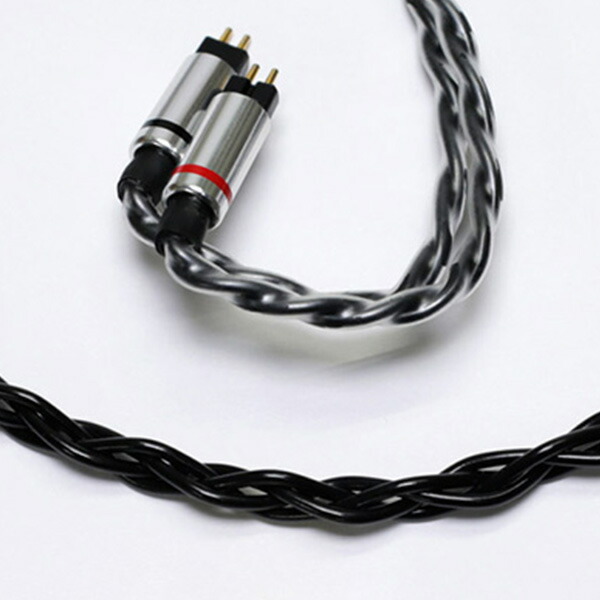 【お取り寄せ】HYLA ハイラ 2pin CIEM 4.4mm OFC cable for HYLA (black) バランスケーブル 純正ケーブル【送料無料】|eイヤホン店