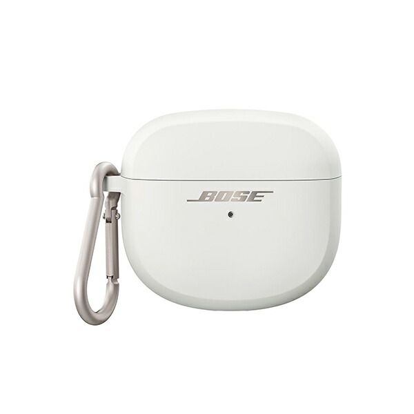 (お取り寄せ) Bose Ultra Open Earbuds Wireless Charging Case Cover White Smoke ボーズ 専用ケース シリコンケース カバー ワイヤレス充電対応