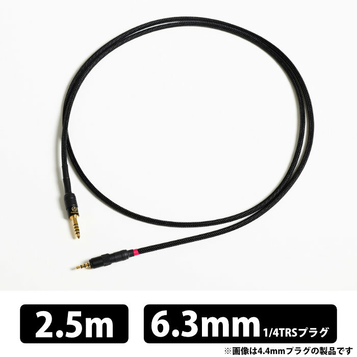【7/25限定★抽選で最大100%ポイントバック!(要エントリー)】(お取り寄せ) Brise Audio BSHP for M1ST V2 6.3mm 2.5m BSHPM1STV2-25-363 ヘッドホンケーブル 専用設計 高機能高純度銅導体 Quad Spiral構造 特殊高機能樹脂 ブリスオーディオ【グループE】|eイヤホン店