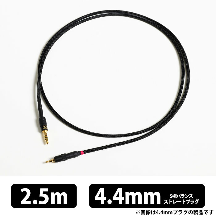 【7/25限定★抽選で最大100%ポイントバック!(要エントリー)】(お取り寄せ) Brise Audio BSHP for M1ST V2 5極4.4mm 2.5m BSHPM1STV2-25-544 ヘッドホンケーブル 専用設計 高機能高純度銅導体 Quad Spiral構造 特殊高機能樹脂 ブリスオーディオ【グループE】|eイヤホン店