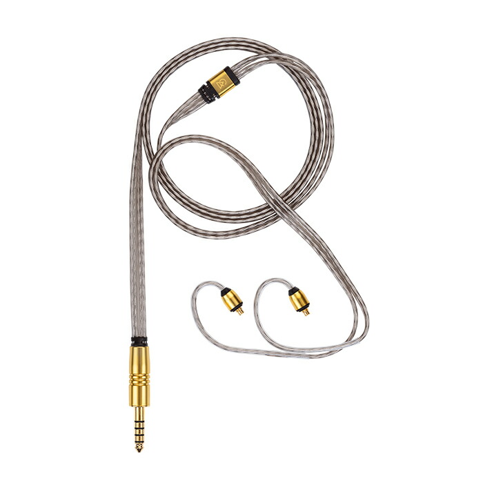 (お取り寄せ) Campfire Audio Time Stream:Silver - 4.4mm イヤホンケーブル リケーブル MMCX イヤホンアクセサリ キャンプファイヤオーディオ