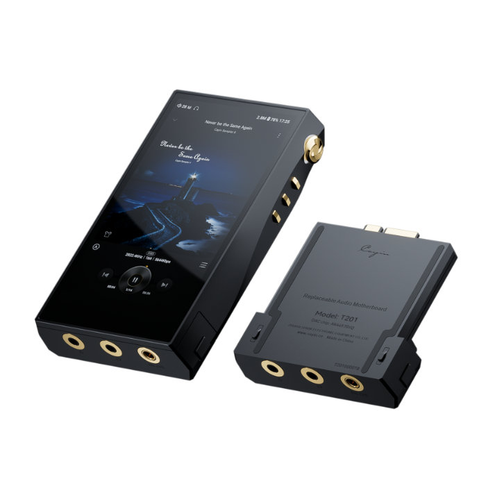 Cayin N6iii/E203 + T201スターターセット【SPK-A006-C201+T201】デジタルオーディオプレーヤー DAP モジュール交換対応 Android搭載 Bluetooth LDAC バッテリー搭載 交換モジュール付属 カイン