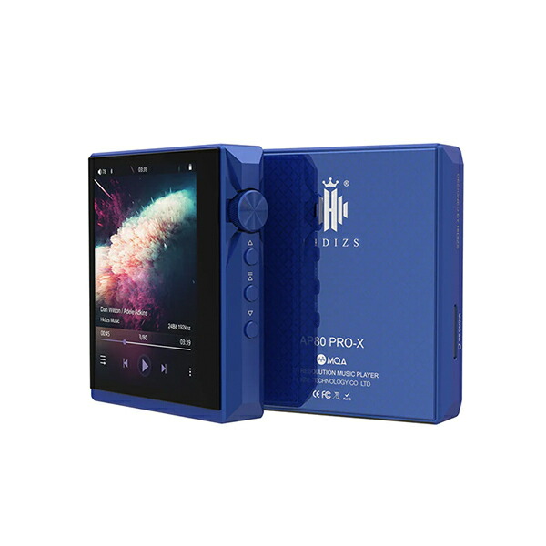 【7/25限定★抽選で最大100%ポイントバック!(要エントリー)】(お取り寄せ) HIDIZS AP80 Pro-X Blue ヒディス ポータブルオーディオプレーヤー 高音質 コンパクト Bluetooth 音楽プレイヤー 小さい 長期保証加入可 送料無料 国内正規品|eイヤホン店