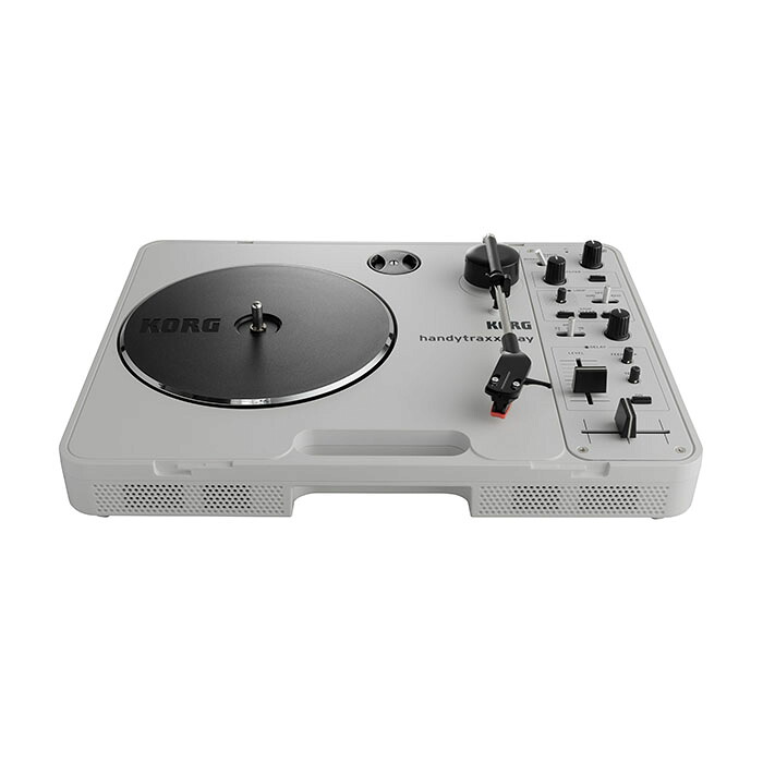(お取り寄せ) KORG handytraxx play レコードプレーヤー ターンテーブル DJ 内蔵スピーカー レコード ポータブル コルグ 【グループE】|eイヤホン店