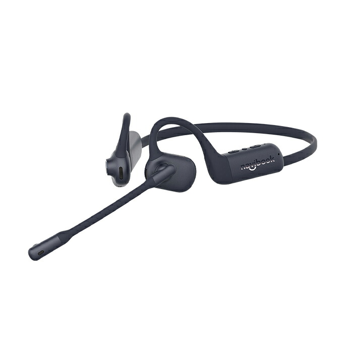 【7/25限定★抽選で最大100%ポイントバック!(要エントリー)】navibook NB200 ワイヤレスイヤホン Bluetooth オープンエアー型 マイク付き ヘッドセット 防水 IPX5 USB TYPE-C 急速充電 ナビブック 【グループD】|eイヤホン店