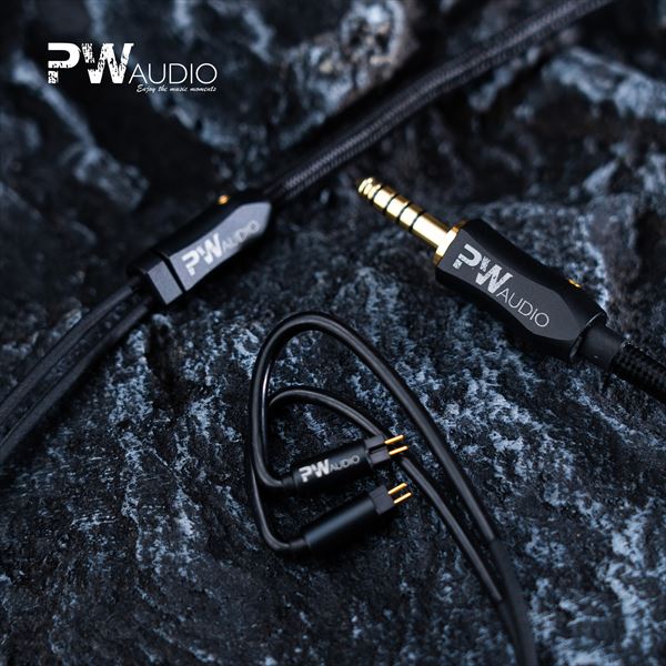【7/25限定★抽選で最大100%ポイントバック!(要エントリー)】【お取り寄せ】PW AUDIO Epoch (CIEM 2pin - 4.4mmバランス) 有線イヤホン 交換用ケーブル バランス接続 カスタム2pin【送料無料】|eイヤホン店