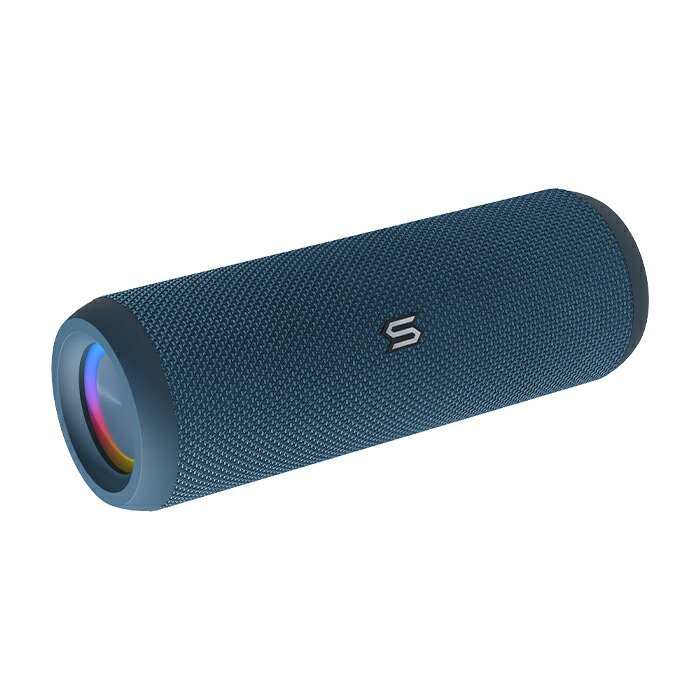 (お取り寄せ) SOUL S-STORM POWER BLUE ワイヤレススピーカー Bluetooth マルチポイント 防水 IPX6 ソウル