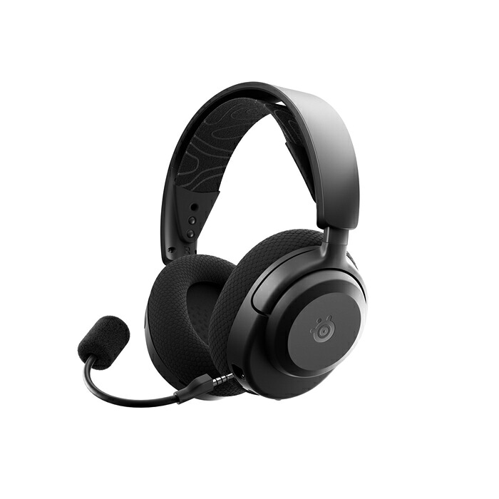 SteelSeries Arctis Nova 3P Wireless ブラック ゲーミングヘッドホン ワイヤレス ドングル付属 低遅延 ロングバッテリー 軽量 足音 スティールシリーズ 11,648円