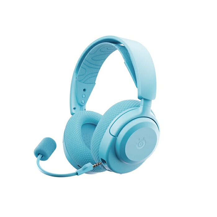 SteelSeries Arctis Nova 3P Wireless アクア ゲーミングヘッドホン ワイヤレス ドングル付属 低遅延 ロングバッテリー 軽量 足音 スティールシリーズ