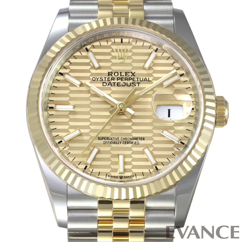 楽天市場】ロレックス ROLEX デイトジャスト36 126233【新品