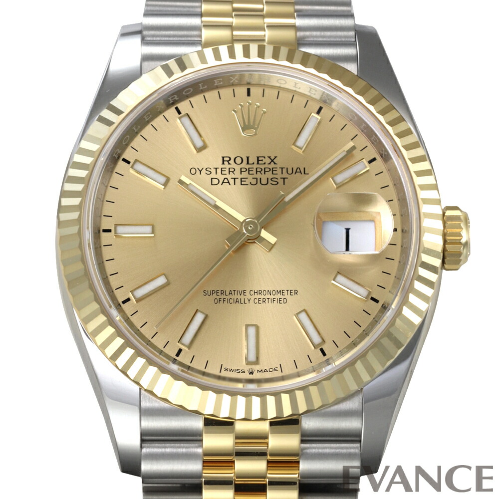 楽天市場】ロレックス ROLEX デイトジャスト36 126233【新品