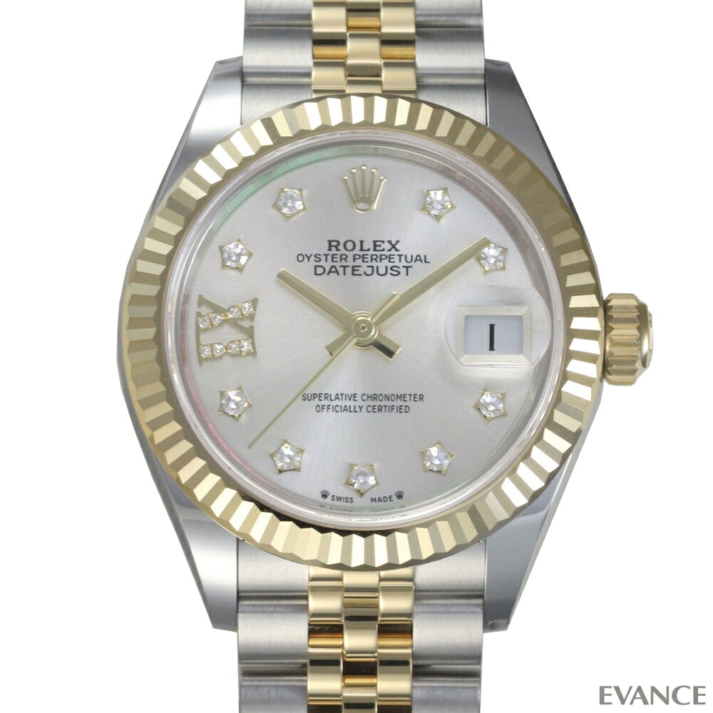 【新品】 ロレックス デイトジャスト 28 279173G シルバー レディース 【腕時計】【ROLEX】
