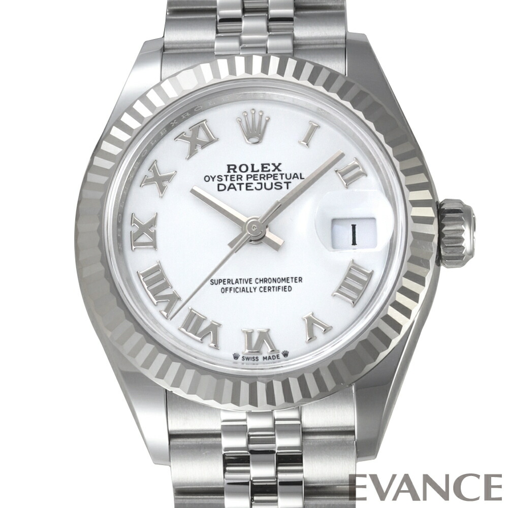【新品】 ロレックス デイトジャスト 28 279174 ホワイト レディース 【腕時計】【ROLEX】