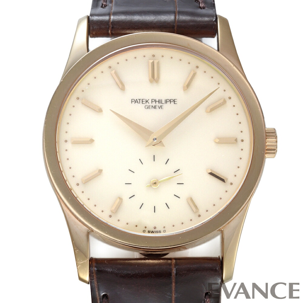 【楽天市場】【中古】 パテック・フィリップ カラトラバ 3796R アイボリー メンズ 【腕時計】【PATEK PHILIPPE】：エバンス ...